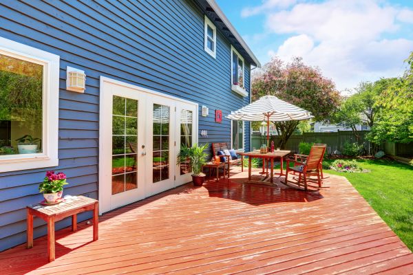 Blue Siding Installation in Huntsville